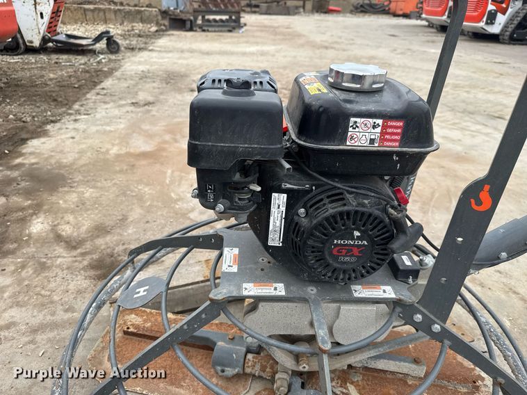 image for item EQ1182 (2) Husqvarna power trowels