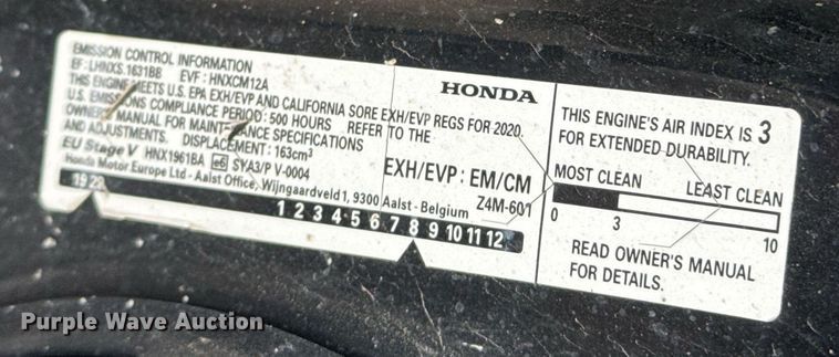 image for item EQ1182 (2) Husqvarna power trowels