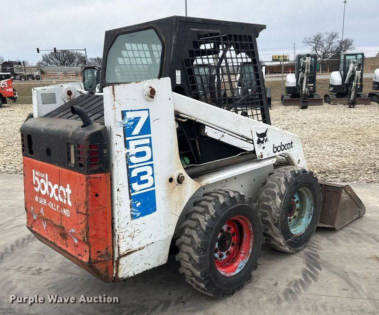 image for item EQ1183 1993 Bobcat 753 skid steer loader