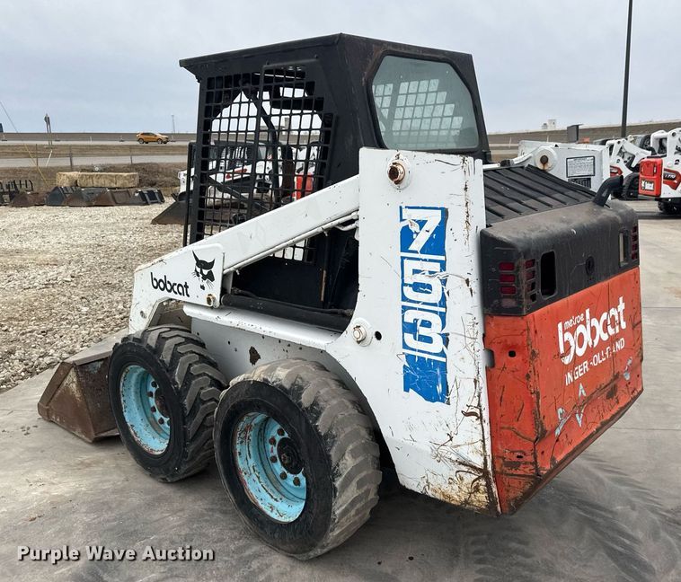 image for item EQ1183 1993 Bobcat 753 skid steer loader
