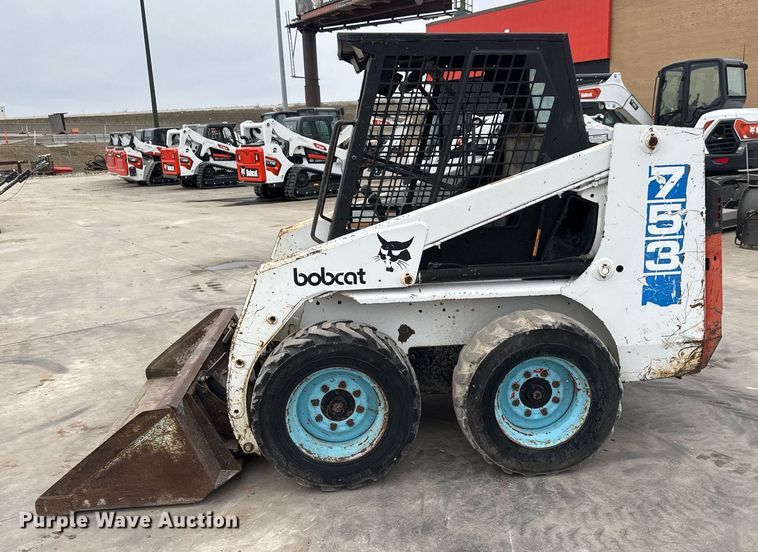image for item EQ1183 1993 Bobcat 753 skid steer loader