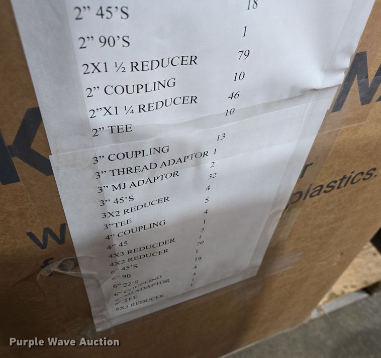 image for item EQ6504 HDPE fittings 