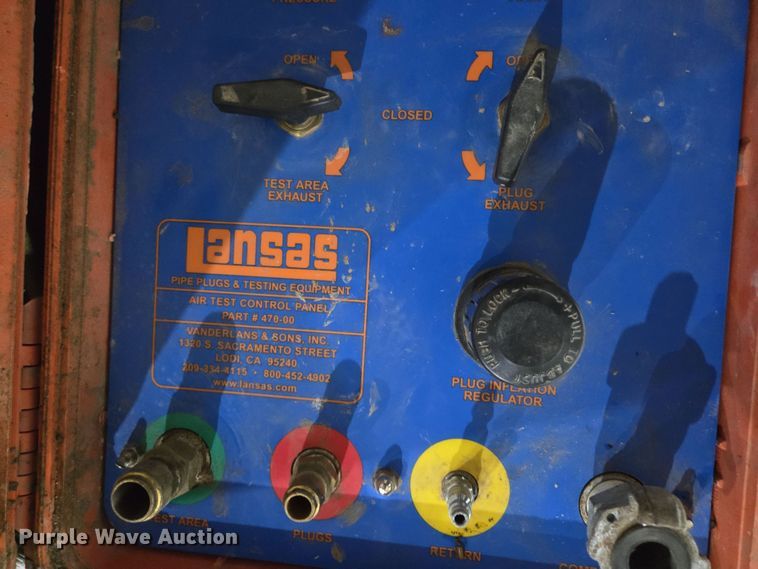 image for item EQ6508 Lansas  pipe pressure tester