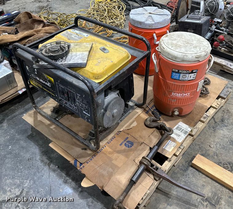 image for item EQ6514 Subaru RGX4800 generator