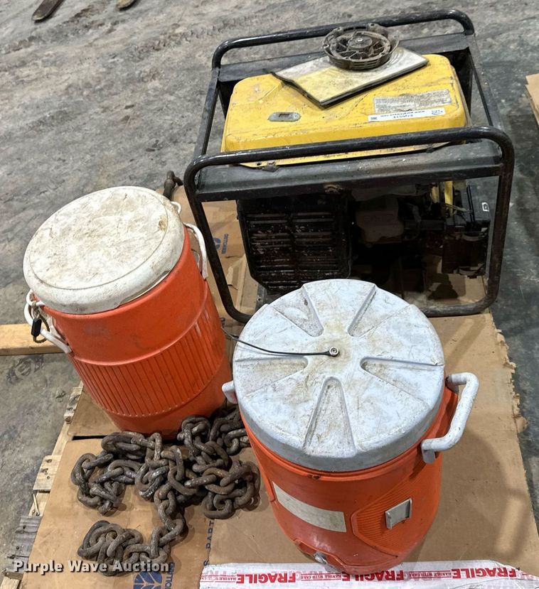 image for item EQ6514 Subaru RGX4800 generator