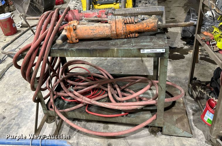 image for item EQ6543 (3) pneumatic jack hammers