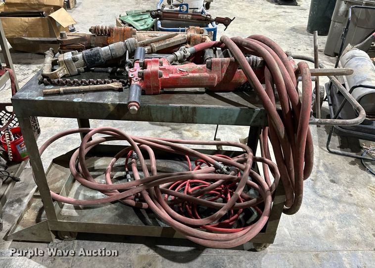 image for item EQ6543 (3) pneumatic jack hammers