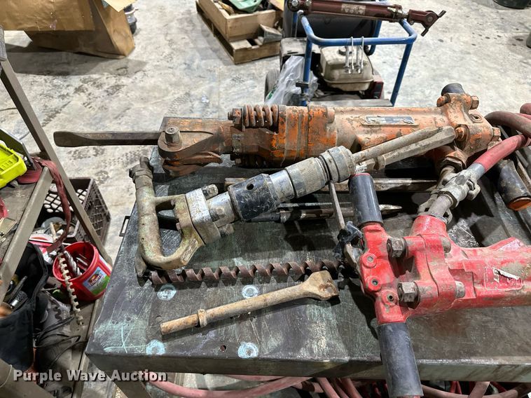 image for item EQ6543 (3) pneumatic jack hammers