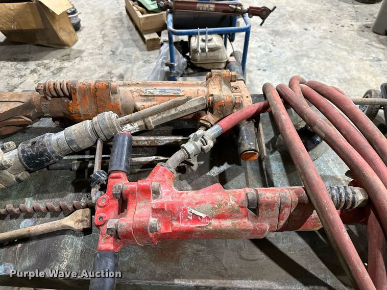 image for item EQ6543 (3) pneumatic jack hammers