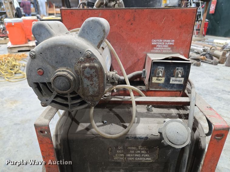 image for item EQ6549 Hotsy pressure washer