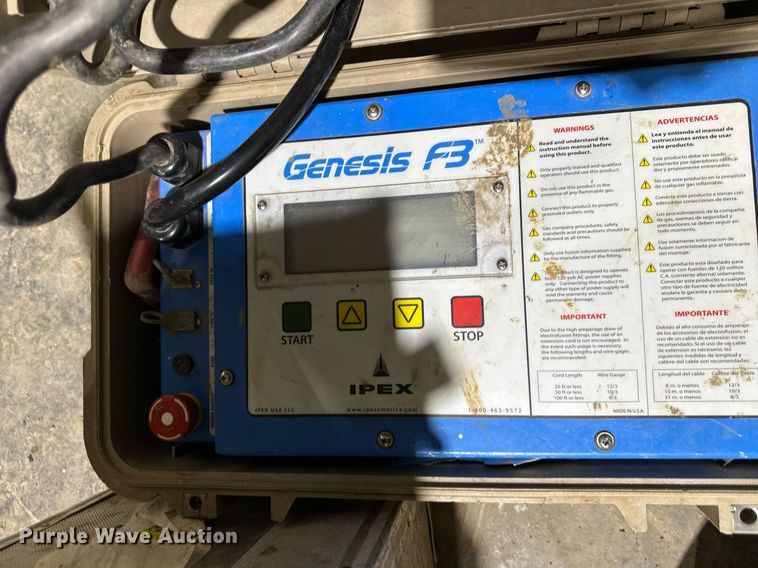 image for item EQ6561 (2) pipe fusion machines 