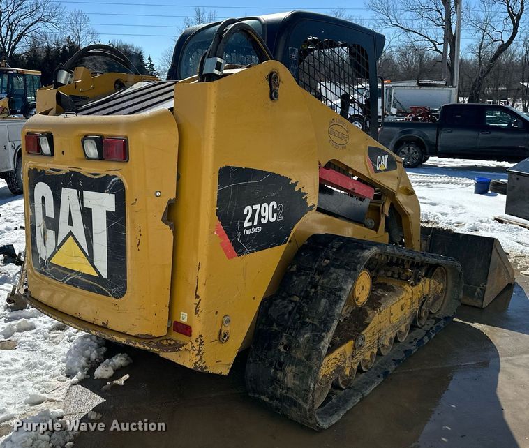 image for item EQ6565 2013 Caterpillar 279C2 tracked skid steer loader