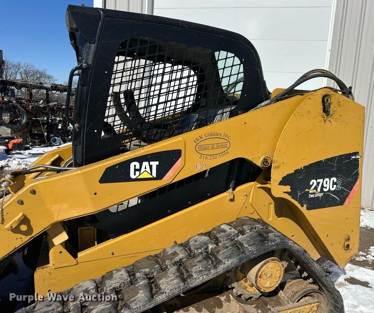 image for item EQ6565 2013 Caterpillar 279C2 tracked skid steer loader