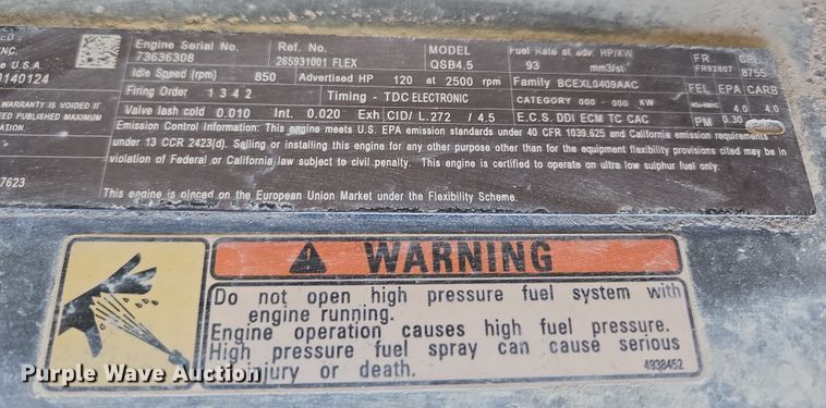 image for item EQ6567 2015 Vermeer RTX1250 rock saw