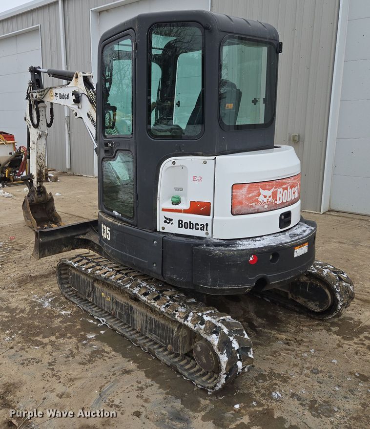 image for item EQ6575 2014 Bobcat  E35 mini excavator