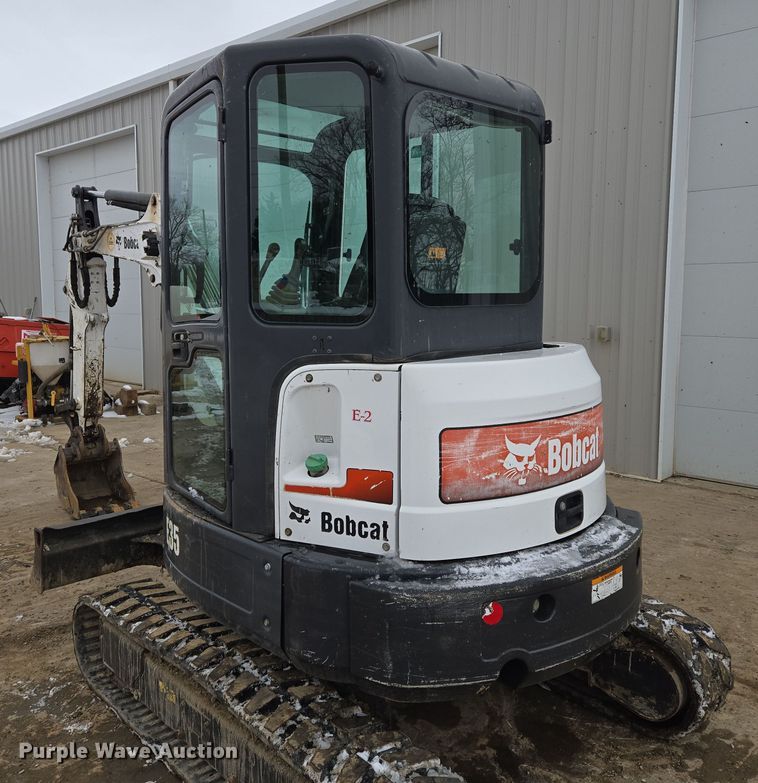 image for item EQ6575 2014 Bobcat  E35 mini excavator