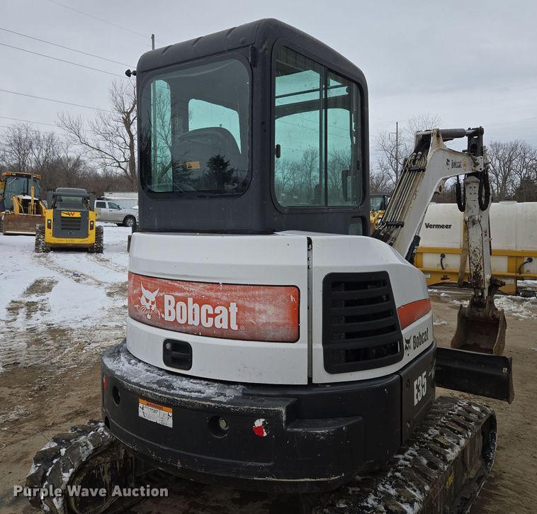 image for item EQ6575 2014 Bobcat  E35 mini excavator