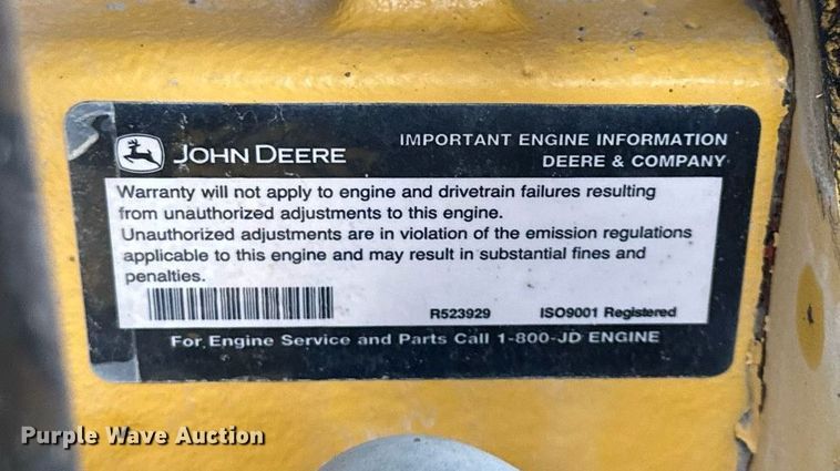 image for item EQ6576 2009 John Deere 410J backhoe