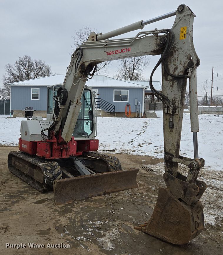 image for item EQ6577 2015 Takeuchi TB280FR mini excavator