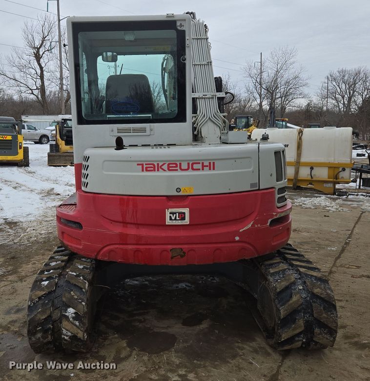 image for item EQ6577 2015 Takeuchi TB280FR mini excavator