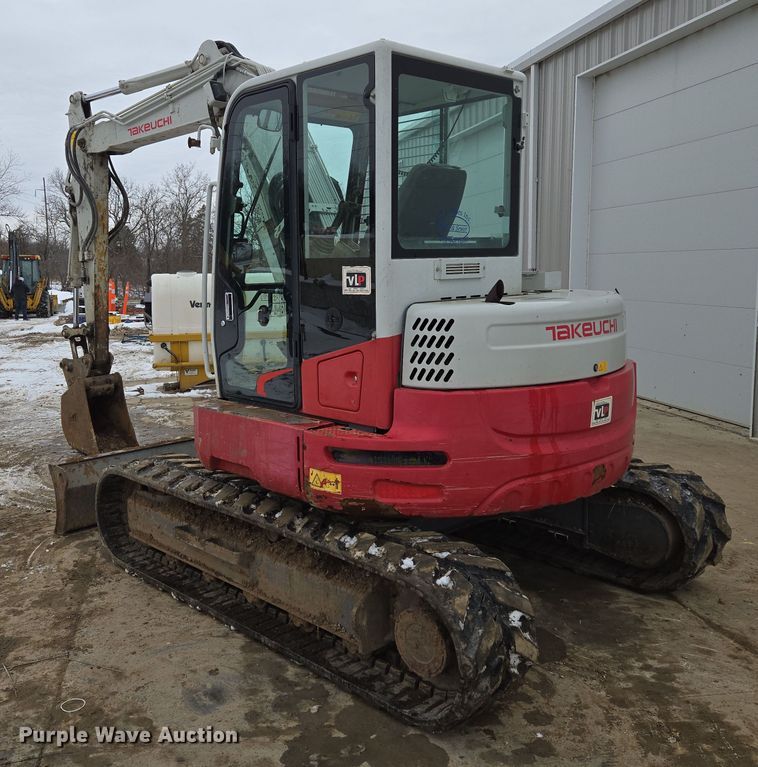 image for item EQ6577 2015 Takeuchi TB280FR mini excavator