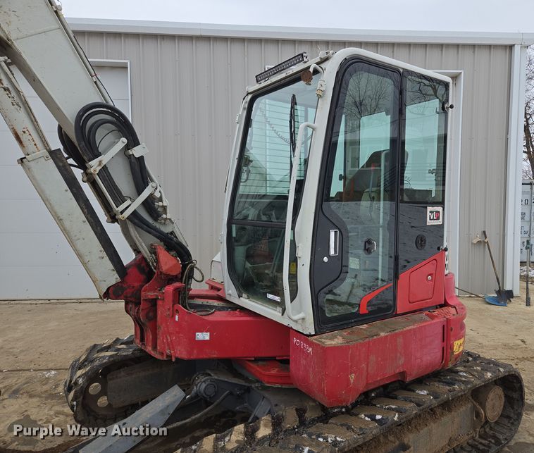 image for item EQ6577 2015 Takeuchi TB280FR mini excavator