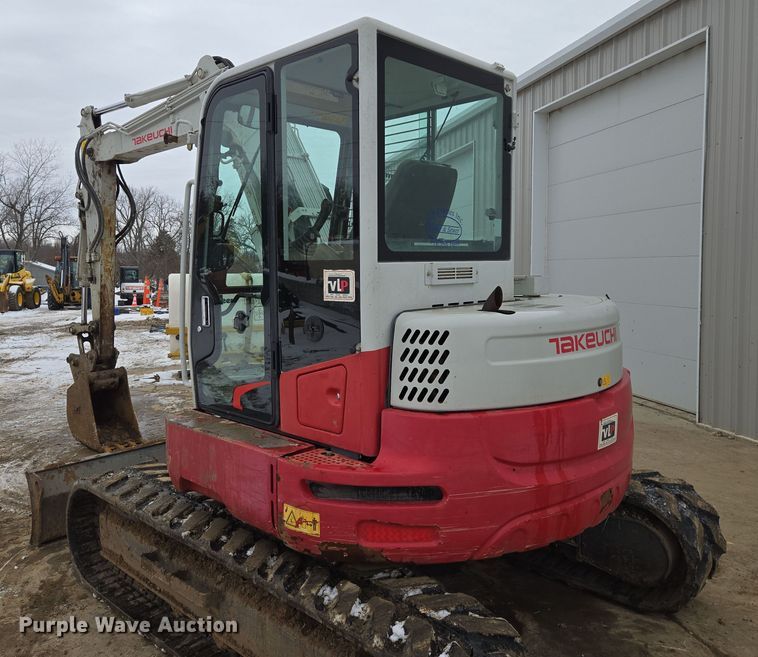 image for item EQ6577 2015 Takeuchi TB280FR mini excavator