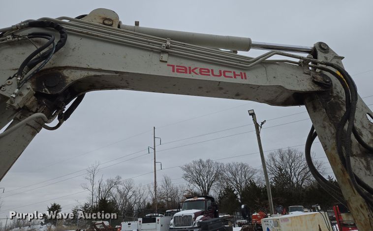 image for item EQ6577 2015 Takeuchi TB280FR mini excavator