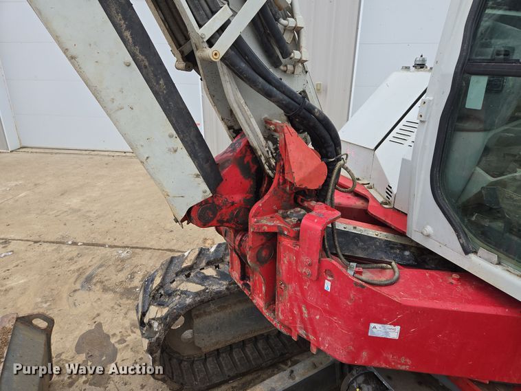 image for item EQ6577 2015 Takeuchi TB280FR mini excavator