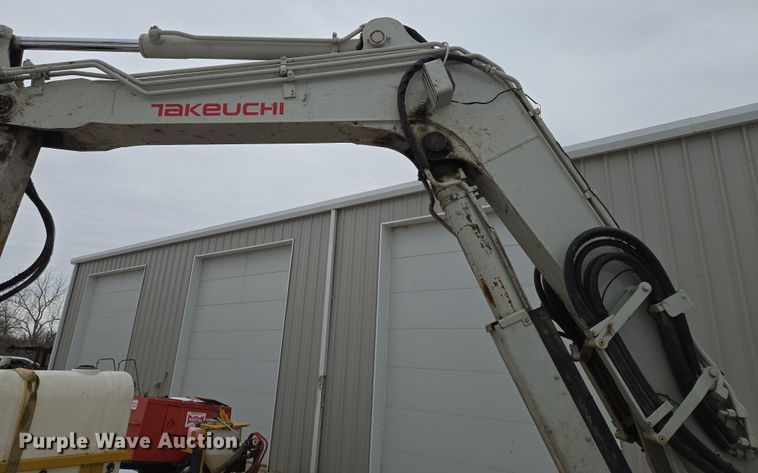 image for item EQ6577 2015 Takeuchi TB280FR mini excavator