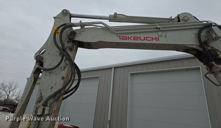 image for item EQ6577 2015 Takeuchi TB280FR mini excavator