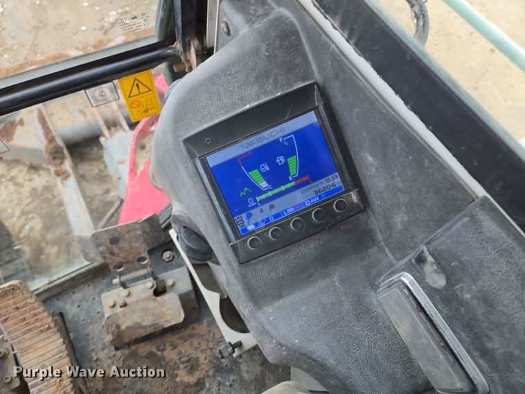image for item EQ6577 2015 Takeuchi TB280FR mini excavator