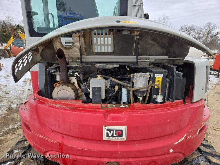 image for item EQ6577 2015 Takeuchi TB280FR mini excavator