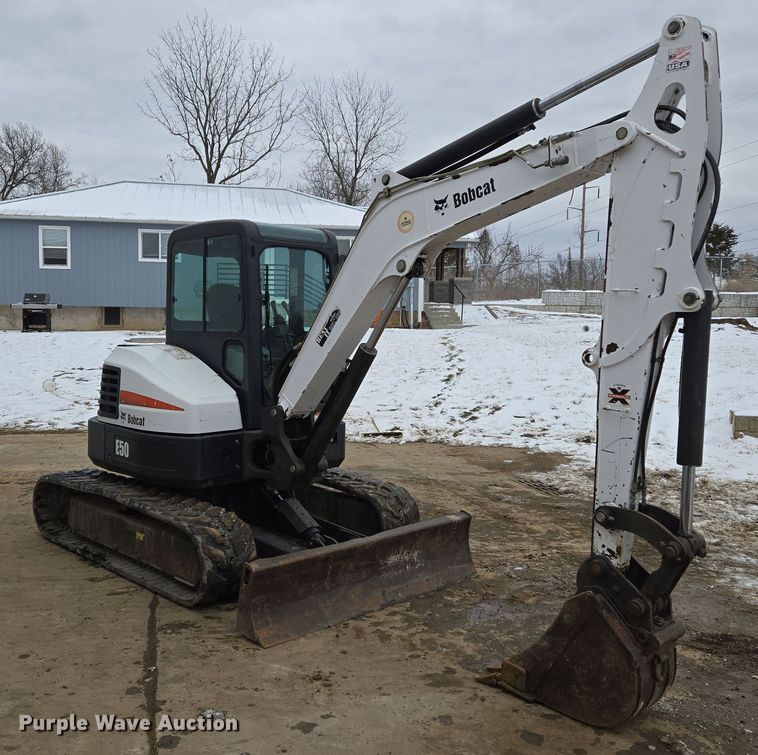 image for item EQ6578 2014 Bobcat E50 mini excavator