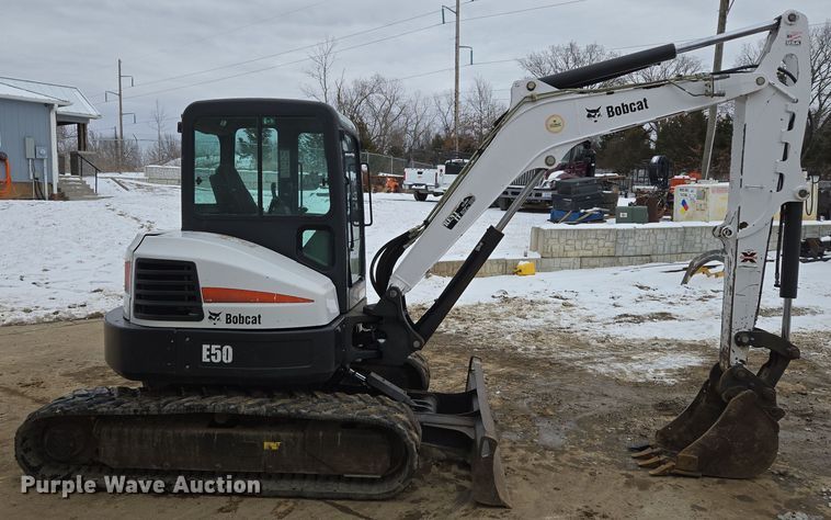 image for item EQ6578 2014 Bobcat E50 mini excavator