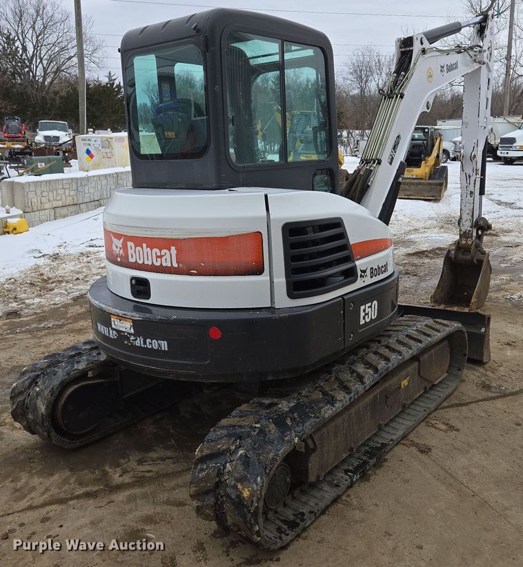 image for item EQ6578 2014 Bobcat E50 mini excavator