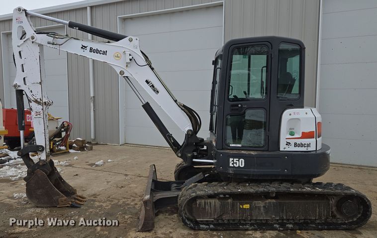 image for item EQ6578 2014 Bobcat E50 mini excavator