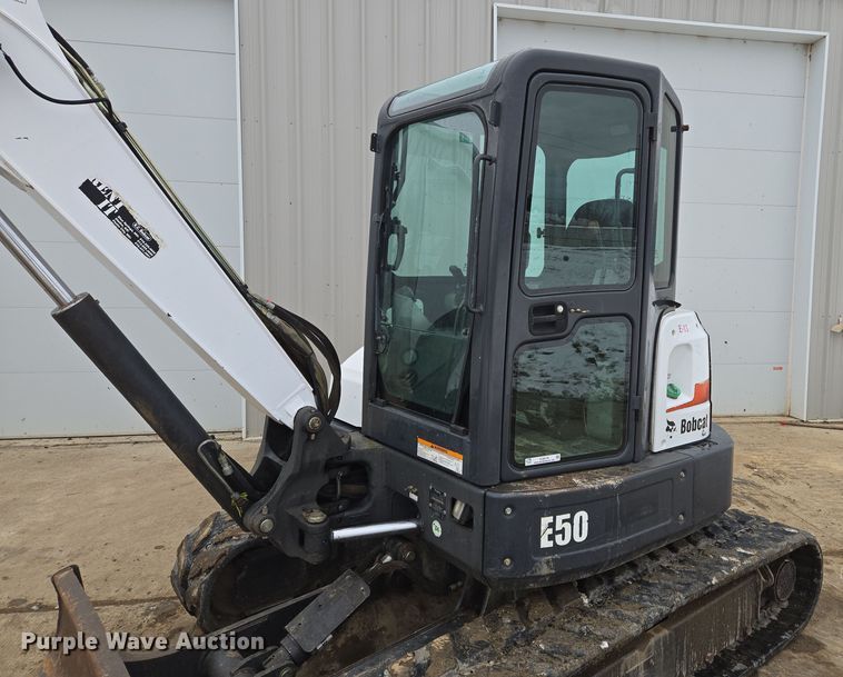 image for item EQ6578 2014 Bobcat E50 mini excavator