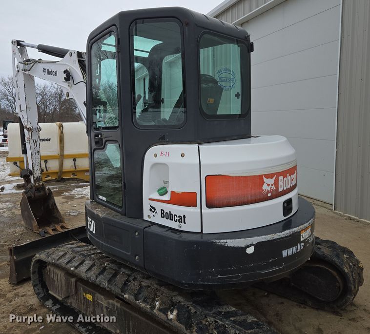 image for item EQ6578 2014 Bobcat E50 mini excavator