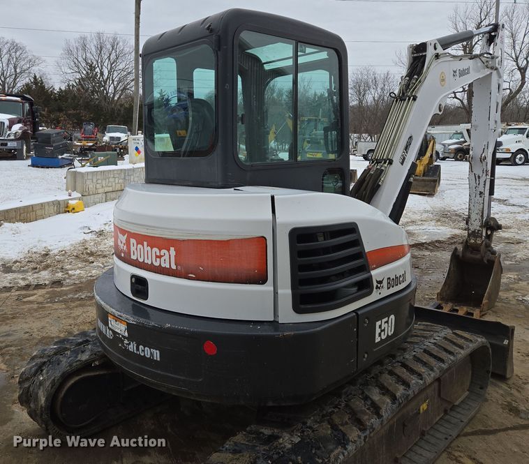image for item EQ6578 2014 Bobcat E50 mini excavator