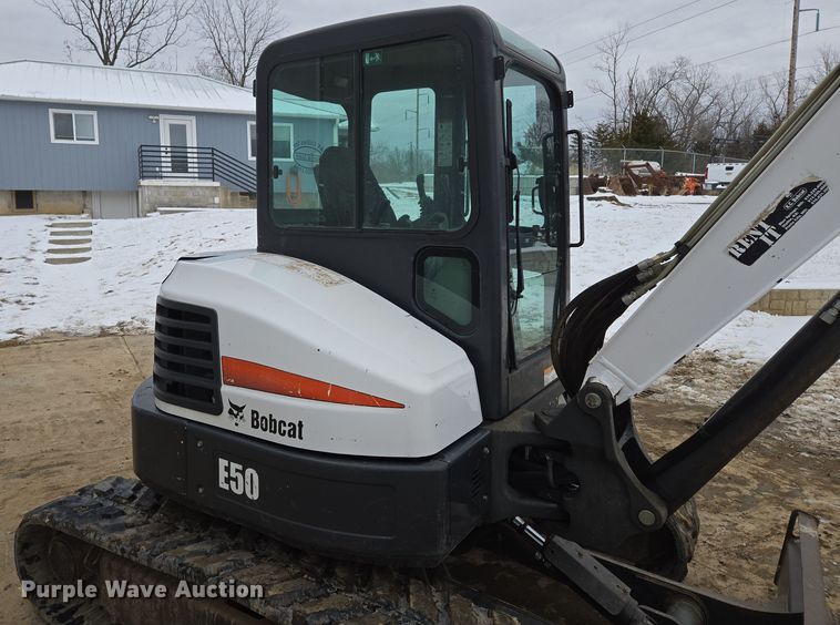 image for item EQ6578 2014 Bobcat E50 mini excavator