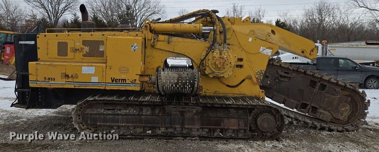 image for item EQ6580 1997 Vermeer  T955 trencher