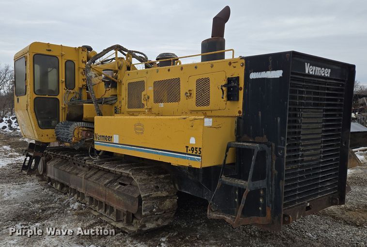 image for item EQ6580 1997 Vermeer  T955 trencher