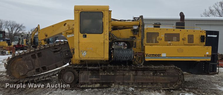 image for item EQ6580 1997 Vermeer  T955 trencher