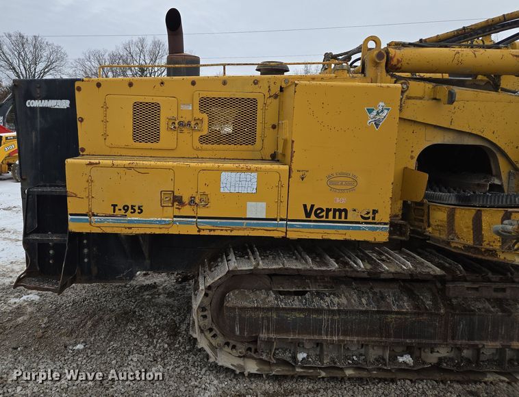 image for item EQ6580 1997 Vermeer  T955 trencher