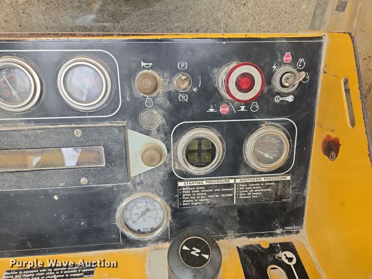 image for item EQ6580 1997 Vermeer  T955 trencher