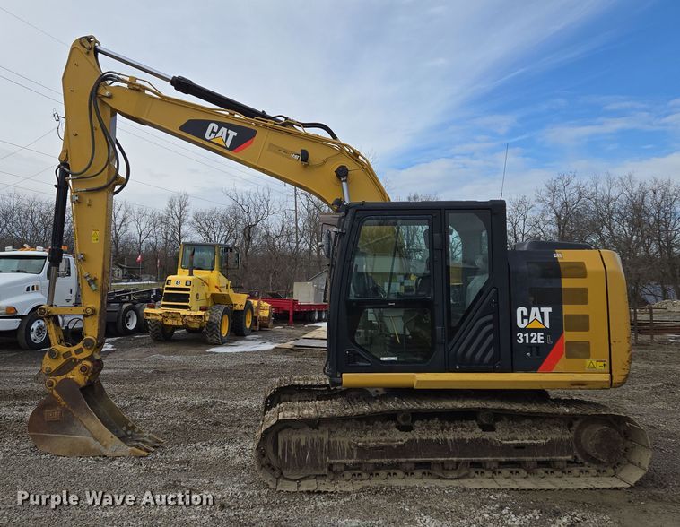 image for item EQ6590 2014 Caterpillar 312EL excavator