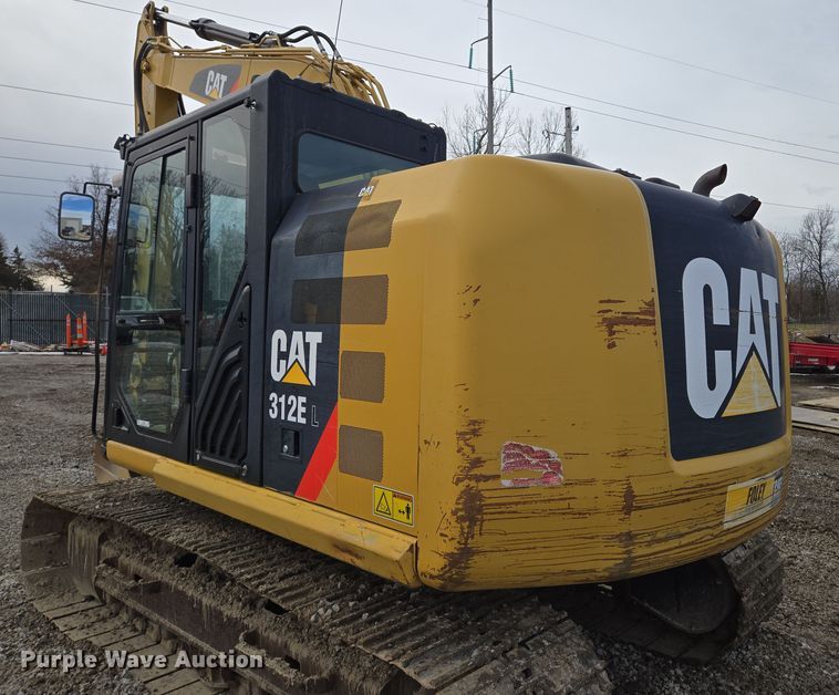 image for item EQ6590 2014 Caterpillar 312EL excavator