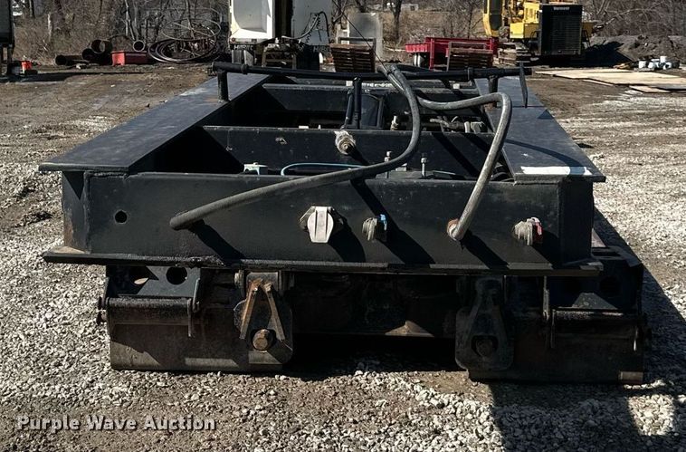 image for item EQ6593 2013 Kaufman lowboy equipment trailer