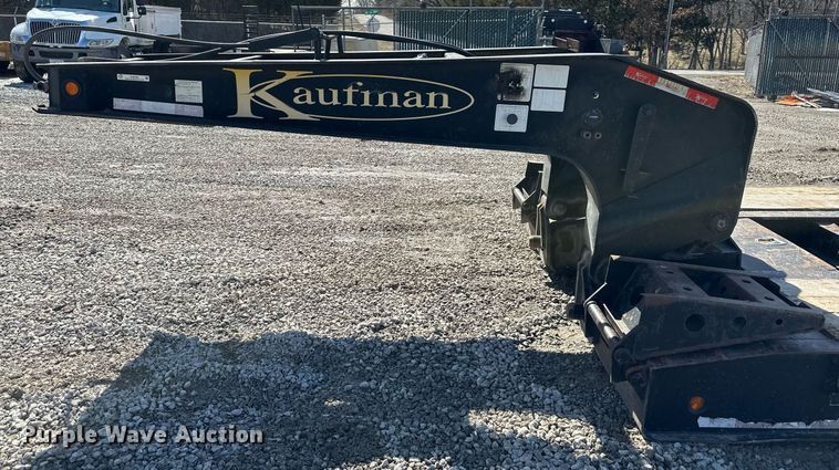 image for item EQ6593 2013 Kaufman lowboy equipment trailer